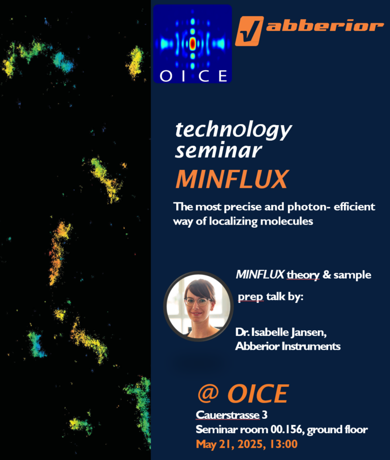 Abberior Minflux Technology Seminar @ FAU OICE 21 May